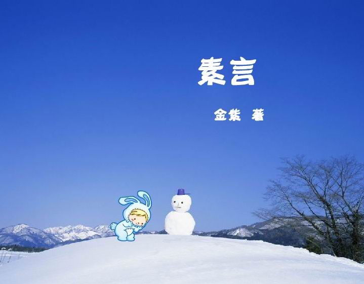 素言封面