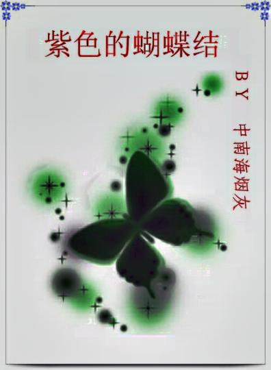 紫色的蝴蝶结封面
