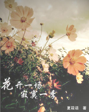 花开一场,寂寞一季封面
